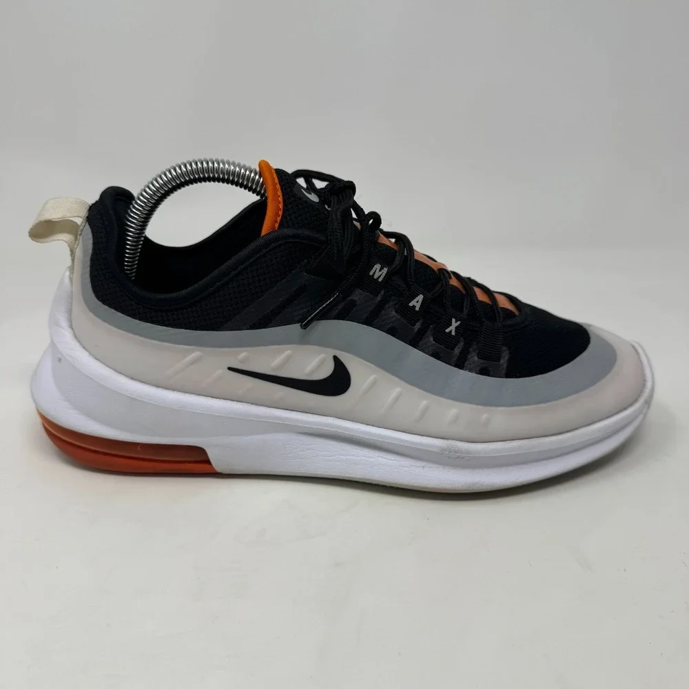 Nike Air Max Axis Black White Magma Orange AA2146-017‎ Men's Size 7